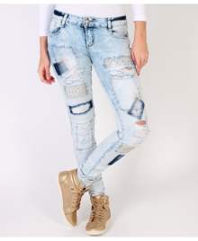 KRISP Fashion Bling Skinny Jeans