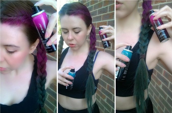 Joico Instatint in Pink and Mermaid - Coachella X Kylie Jenner Rainbow Braids by Fashion Du Jour LDN