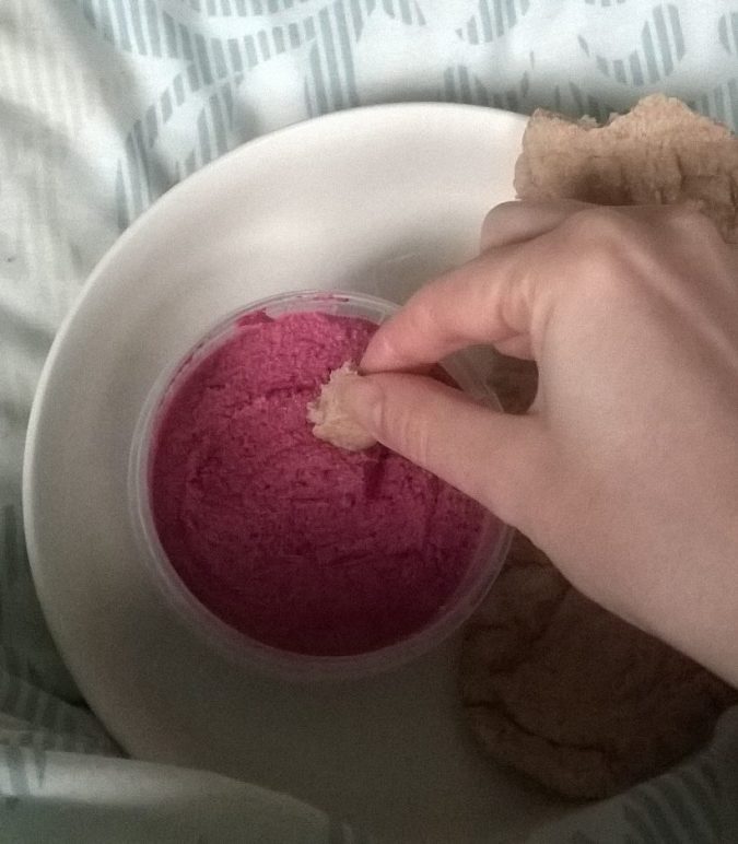 The Living Food Kitchen Raw Beetroot Hummus review by Fashion Du Jour LDN