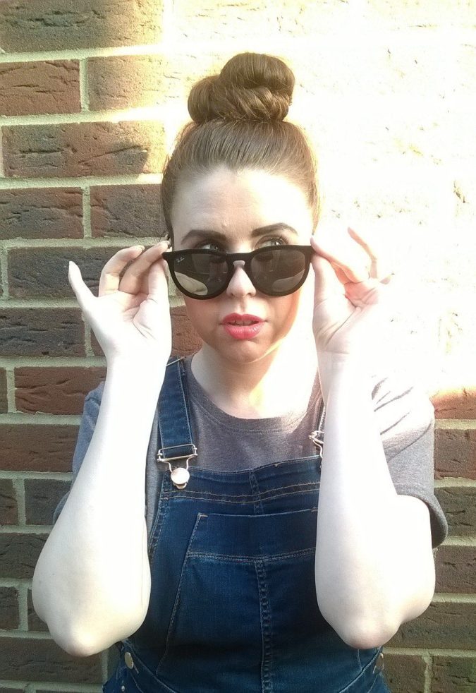 Pinafore Perfection: OOTD Ray Ban Erika Sunglasses from Pretavoir by Fashion Du Jour LDN