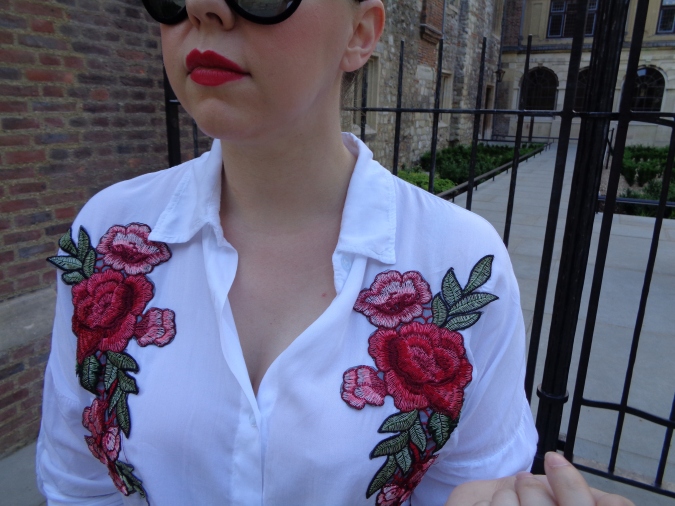 Blooming Lovely!: KRISP Clothing Floral Shirt OOTD by Fashion Du Jour LDN